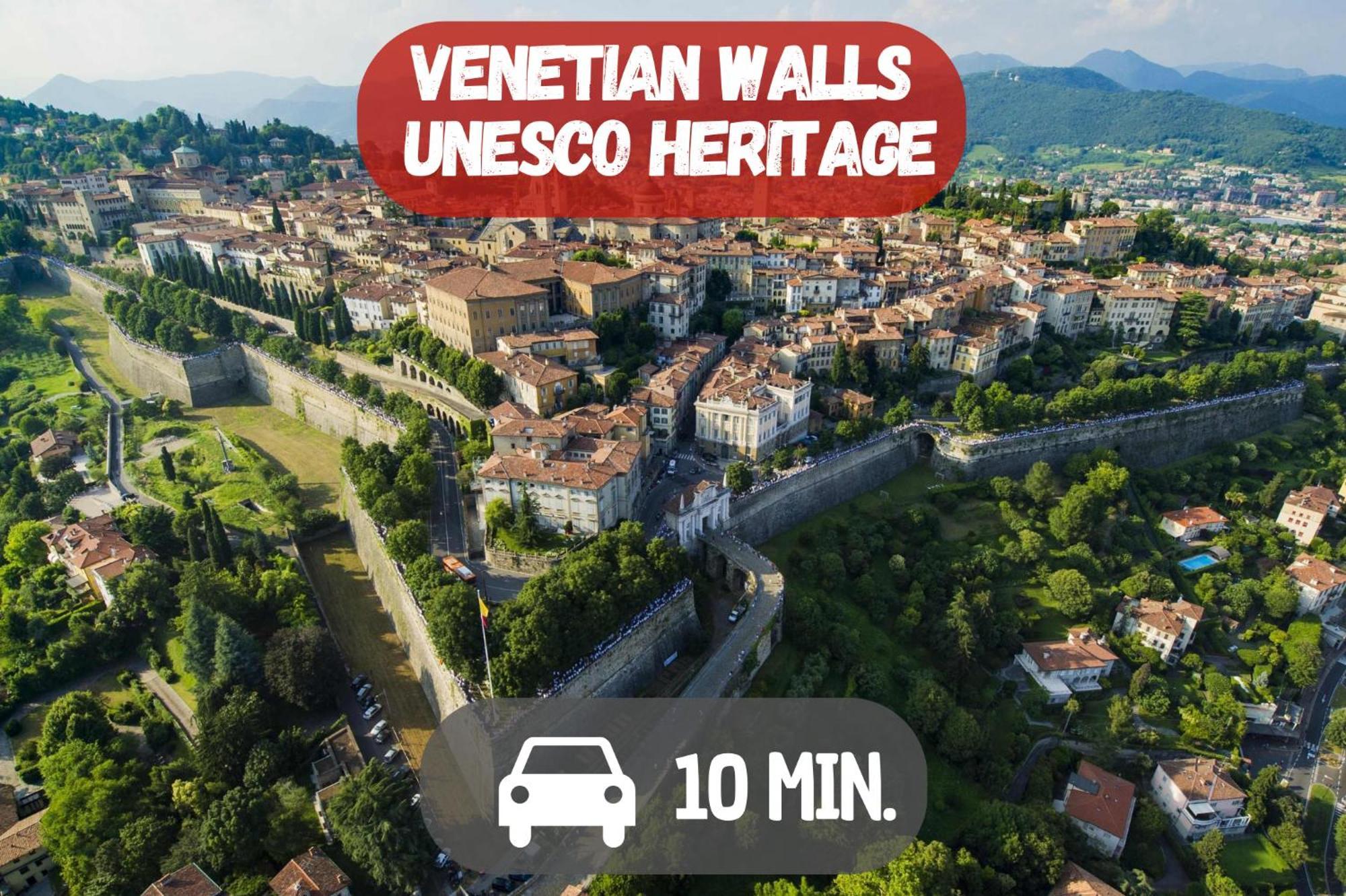 10' From The Venetian Walls, Luxury House With Spa แบร์กาโม ภายนอก รูปภาพ