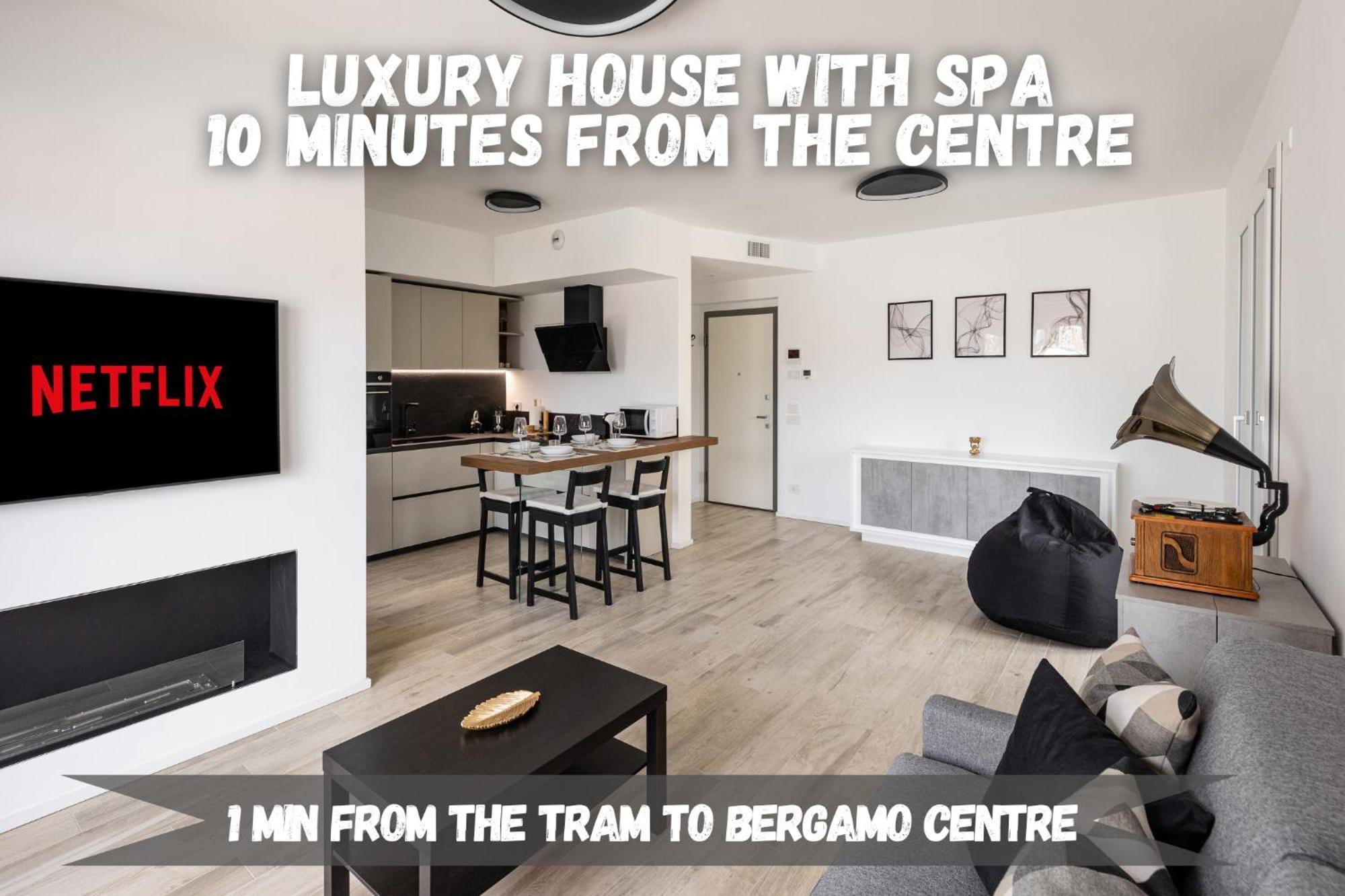 10' From The Venetian Walls, Luxury House With Spa แบร์กาโม ภายนอก รูปภาพ